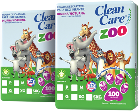 Fraldas Infantis ZOO